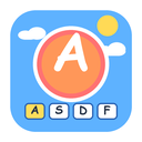 小孩键盘熟练字母大冒险 v1.0 绿色版 小学生启蒙打字练习游戏 1.0 - Windows