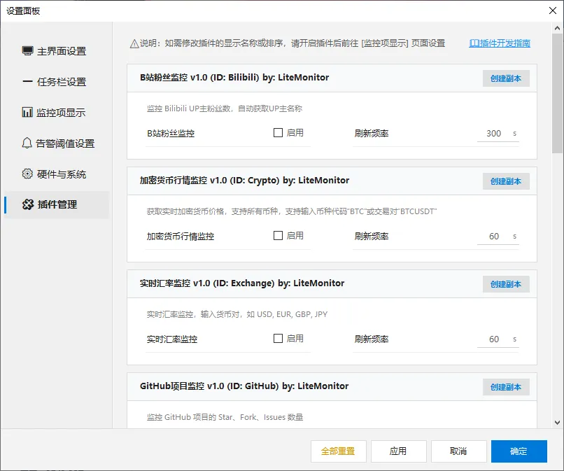 LiteMonitor v1.2.7 - 桌面硬件监控工具,开源轻量实时显示